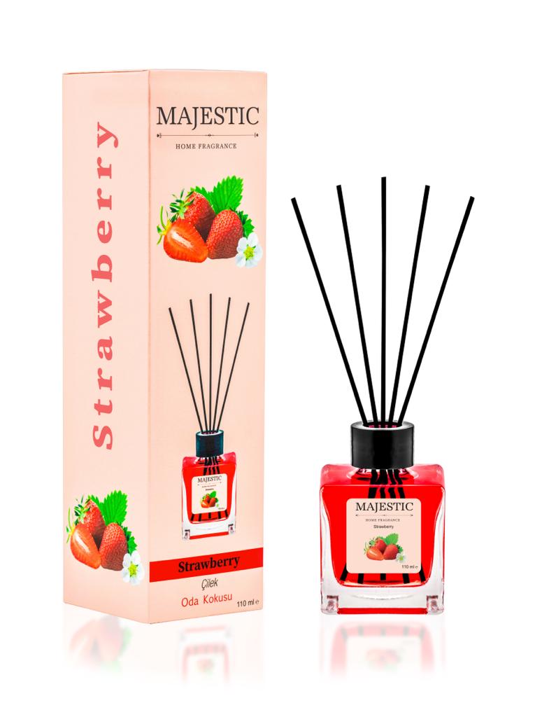 Majestic Bambu Çubuklu Oda Kokusu Çilek 110 ML