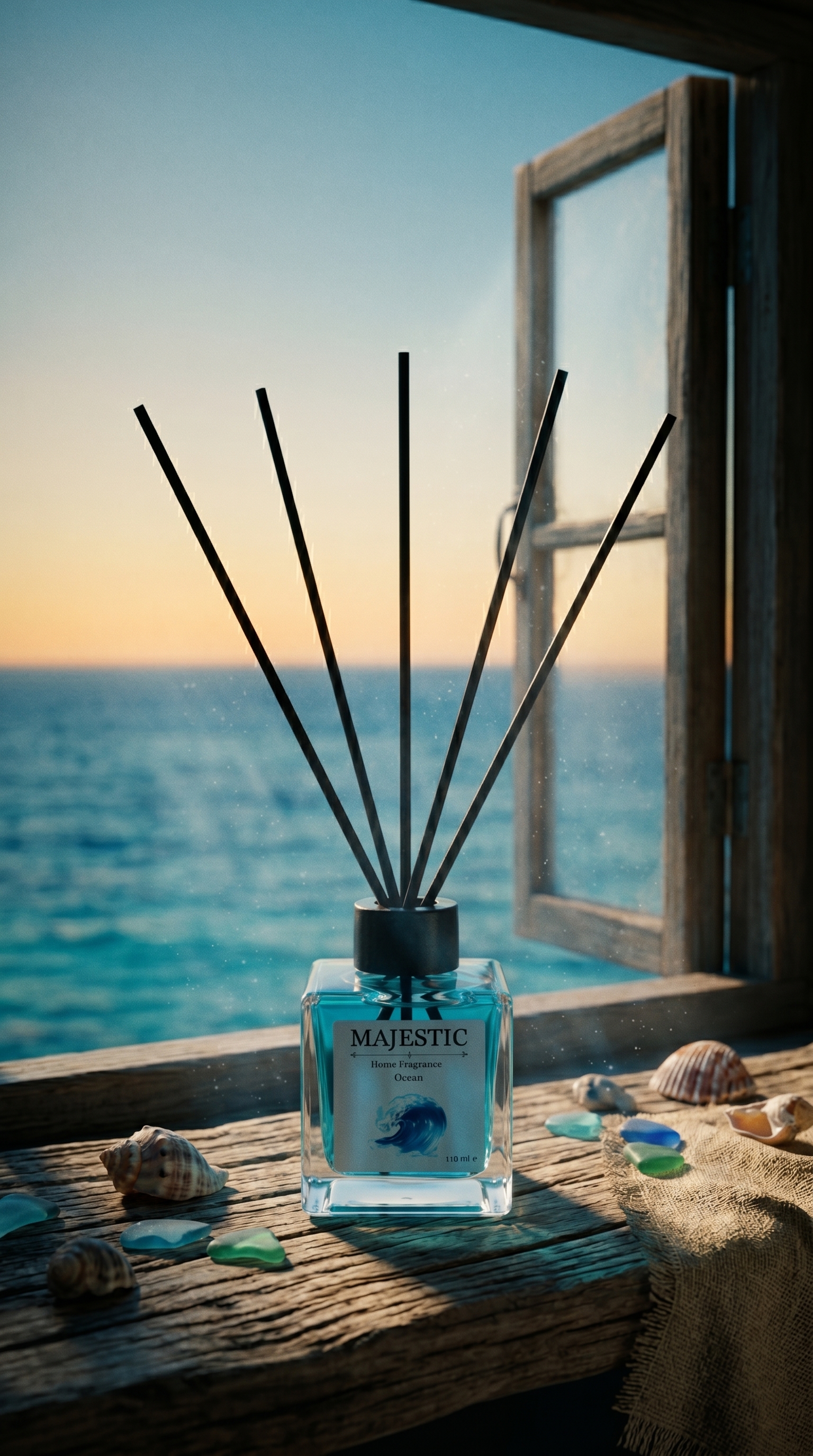 Majestic Bambu Çubuklu Oda Kokusu Okyanus